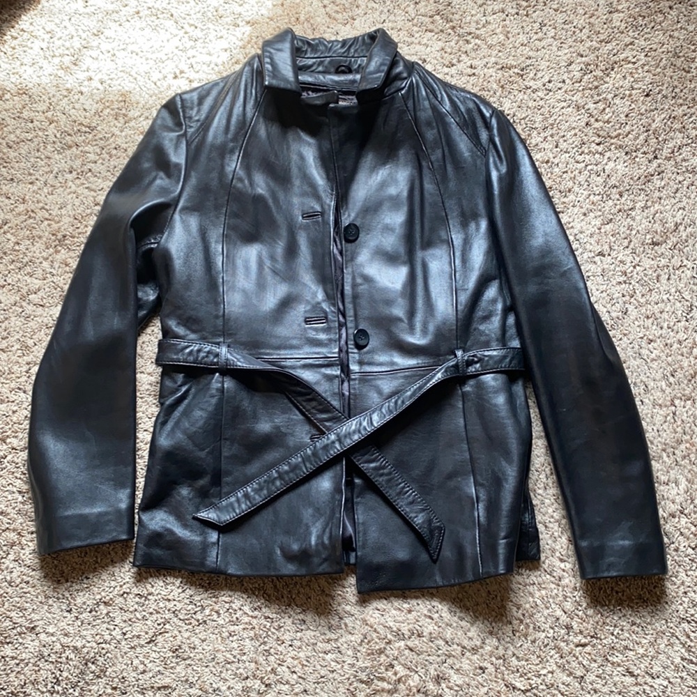 Genuine leather jacket